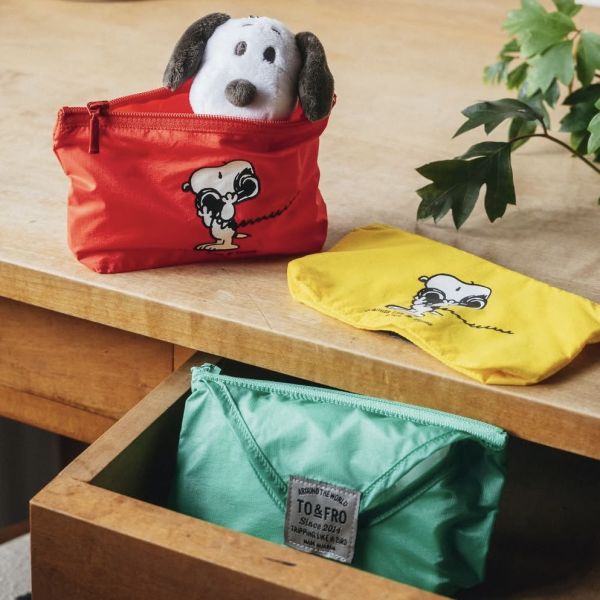 PEANUTS LIFE & TIMES × TO&FRO 旅行收納袋 