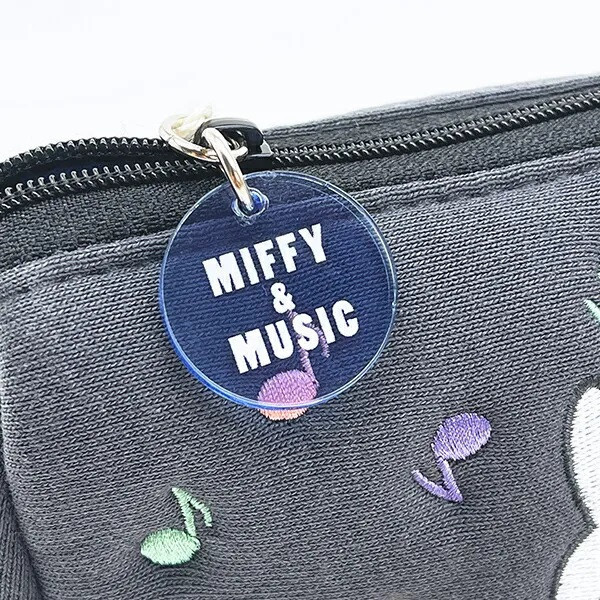 MIFFY＆MUSIC 唱片造型收納包 /化妝包 