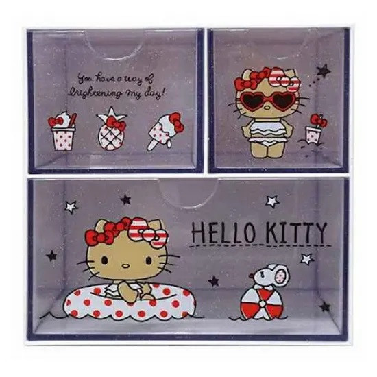 Hello Kitty 抽屜收納盒 