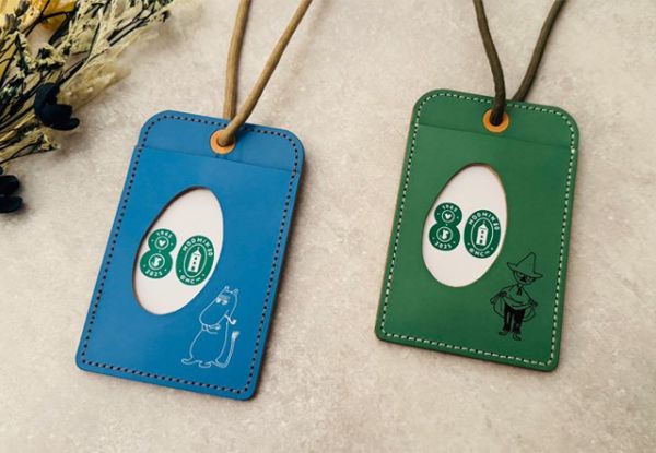 MOOMIN SHOP 日本限定 Craft系列手工真皮證件套/名片夾 