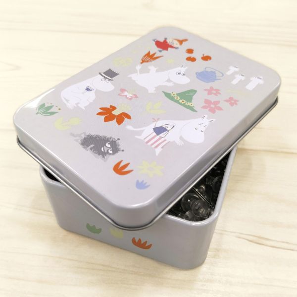Moomin 便條紙造型鐵盒 