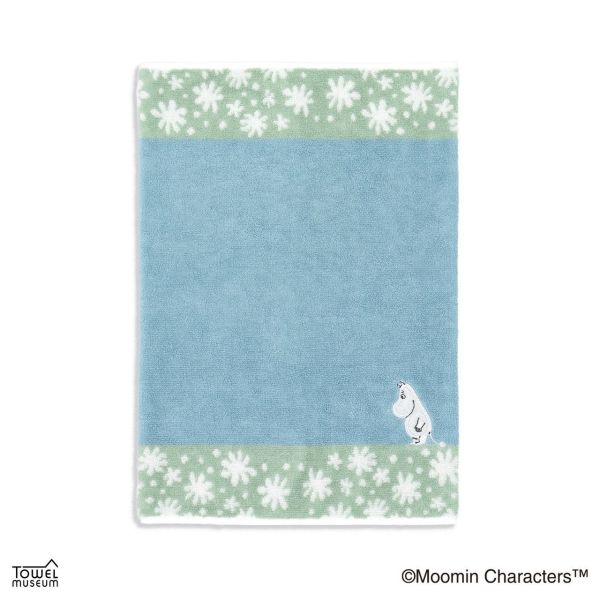 Towel museum Moomin 花語刺繡快乾毛巾系列 