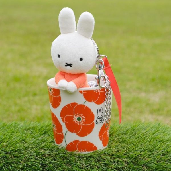 Miffy & Boris 坐姿玩偶吊飾 