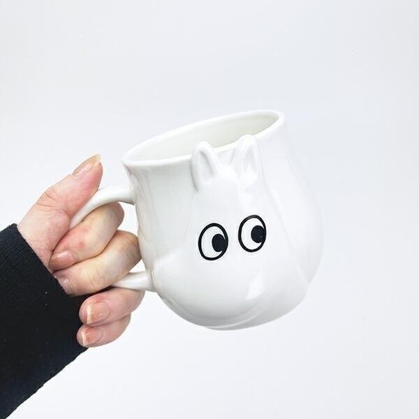 Moomin 立體造型臉型馬克杯（350ml） 