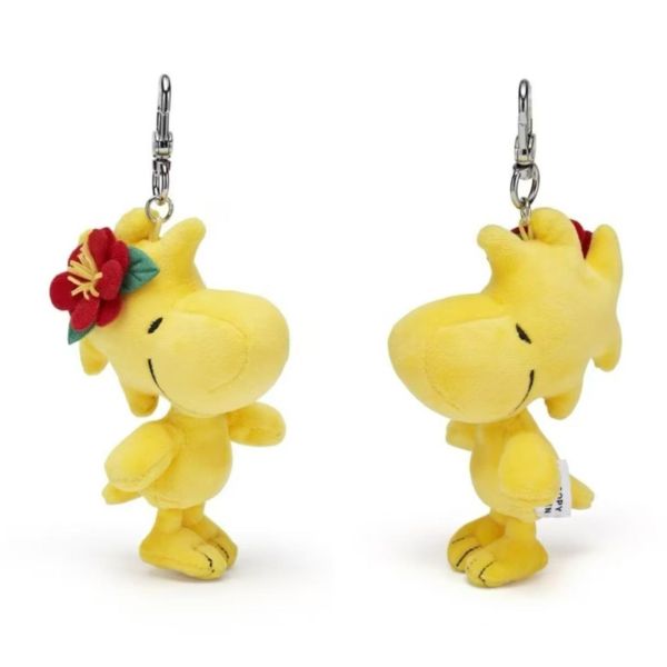 Garden 史努比&朋友濟州島扶桑花玩偶吊飾 