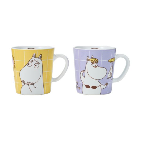 ARABIA x Moomin 人物格紋系列馬克杯 