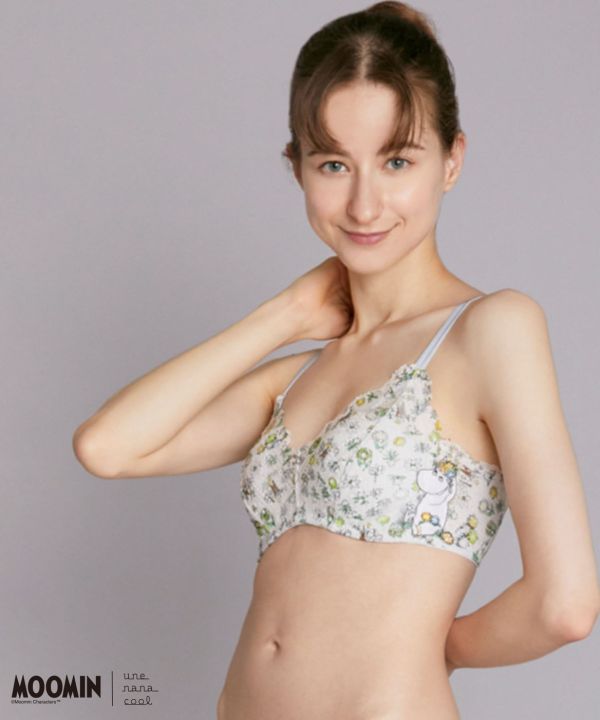 MOOMIN × une nana cool 日本限定 蕾絲內衣褲 