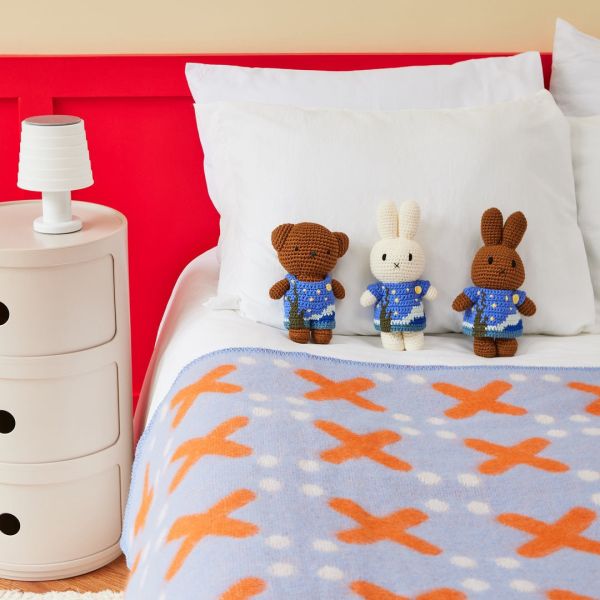 MIFFY x MoMA 編織玩偶吊飾 星夜款 