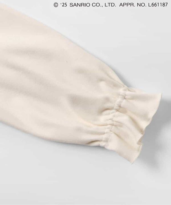 ampersand kitty立體毛絨蝴蝶結兒童套裝100cm(藍) 