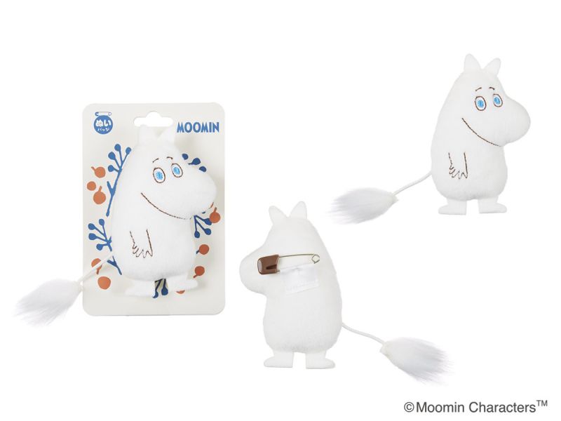 Sekiguchi Moomin 玩偶別針 