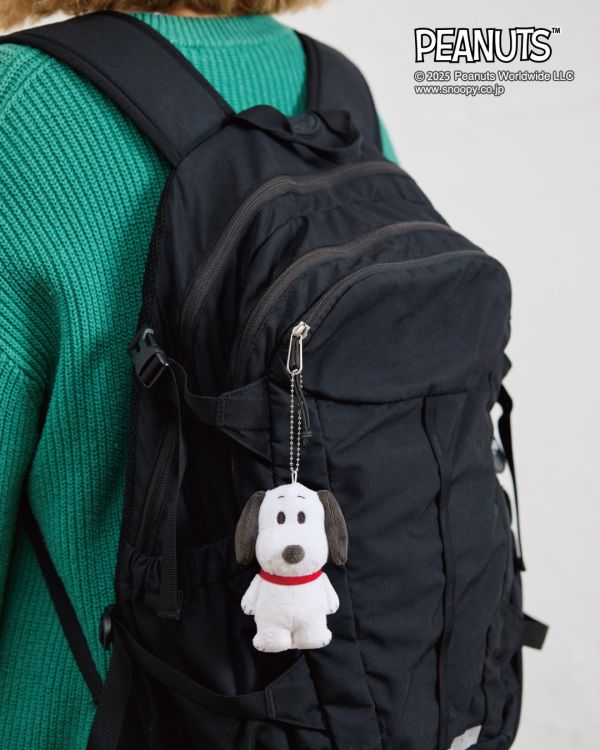 Snoopy & Woodstock 扁Q吊飾 