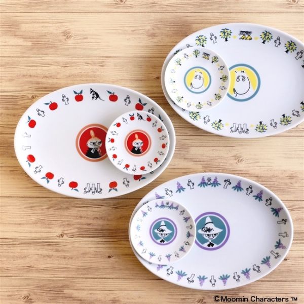 moomin X 山加yamaka 亮彩角色陶瓷餐具 