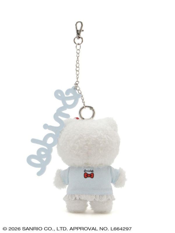 SNIDEL x Sanrio Hello Kitty 蕾絲服裝玩偶吊飾附logo 