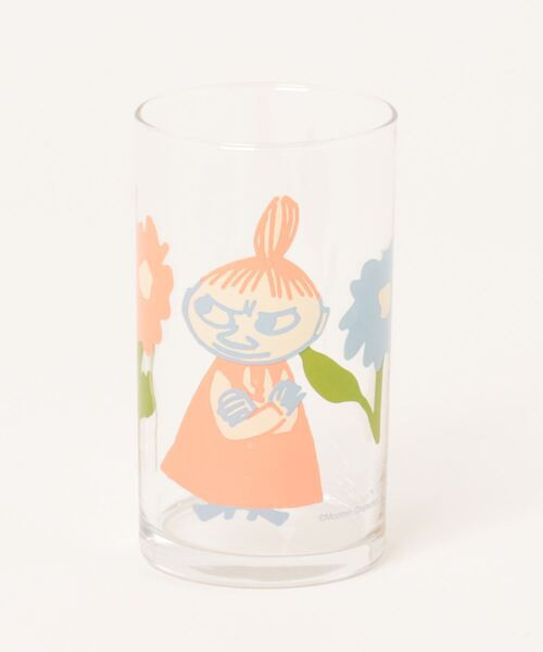 Moomin 彩繪印花玻璃杯 