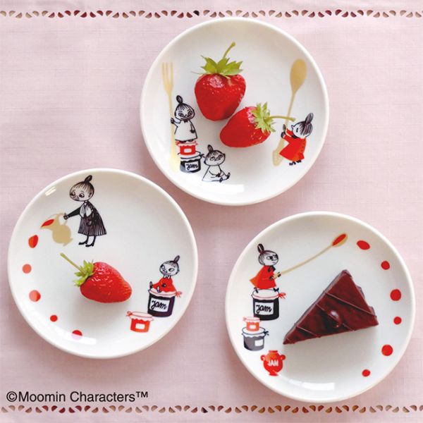 Moomin X 山加yamaka 小不點陶瓷點心盤 