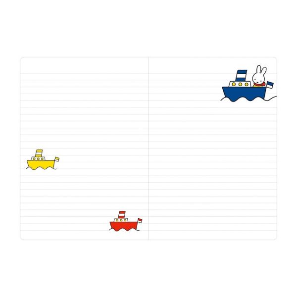 square 2026米菲動物B6日誌本(藍底)貼紙厚 