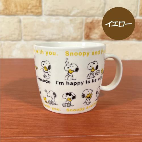 Peanuts 大容量滿版圖案馬克杯 