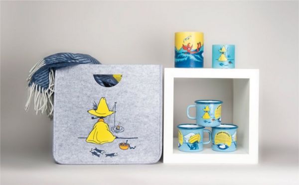 muurla X Moomin毛氈收納籃 