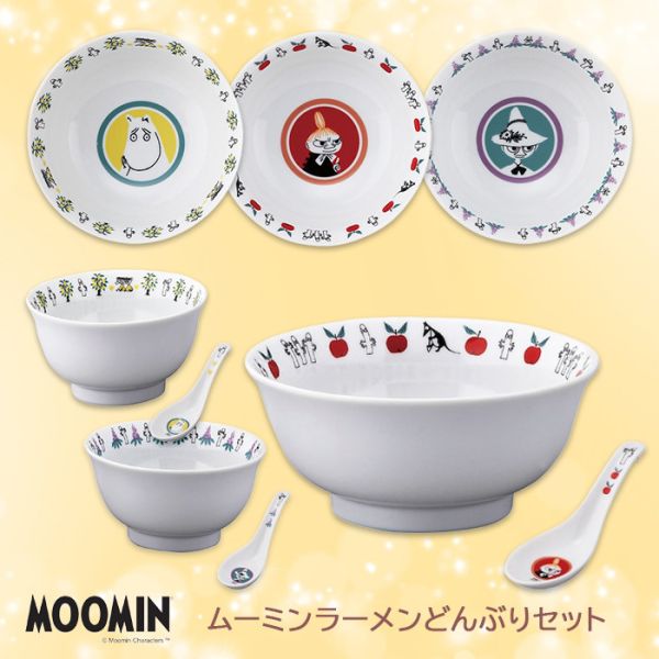 moomin X 山加yamaka 亮彩角色陶瓷餐具 