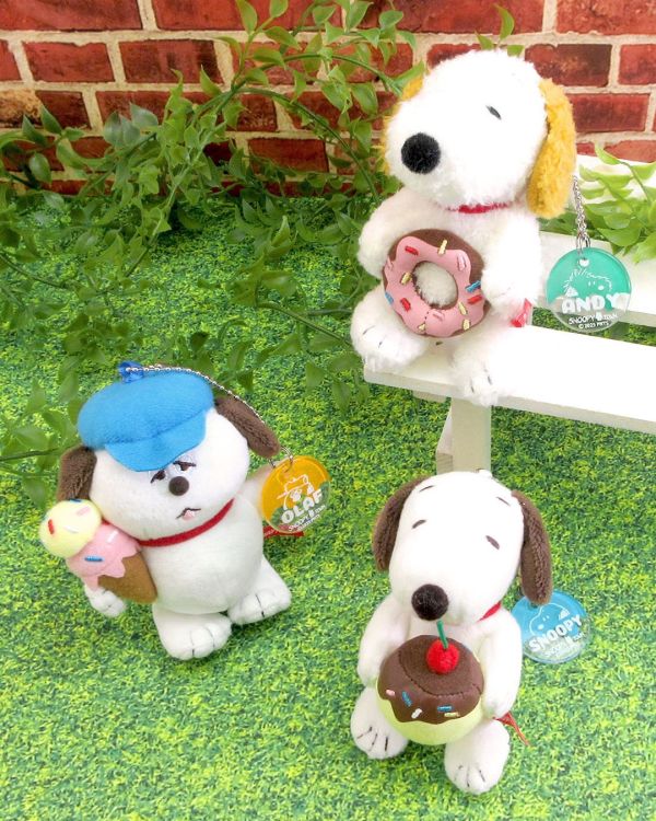 Snoopy 甜點吊飾系列 