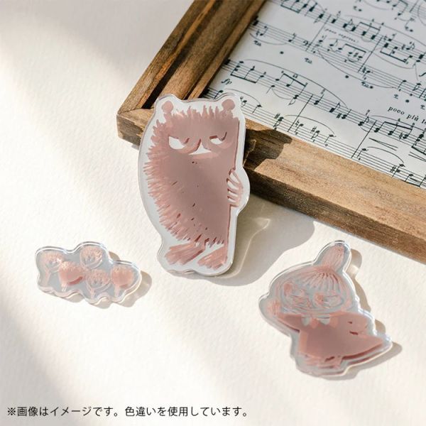 MOOMIN 小不點＆史丁奇 裝飾小鏡子三件組 