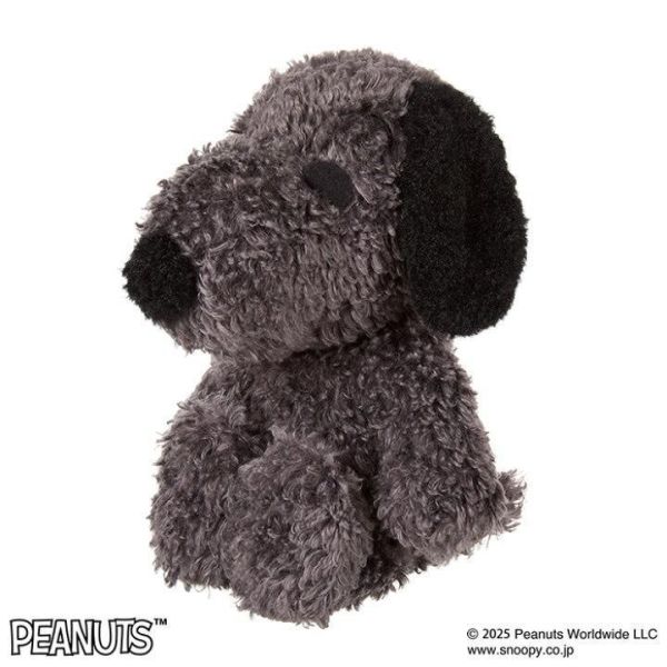 Hello! MY Snoopy 黑灰色療癒絨毛玩偶 