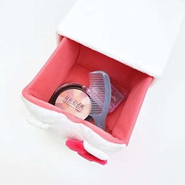 Hello Kitty 絨毛小抽屜收納盒 