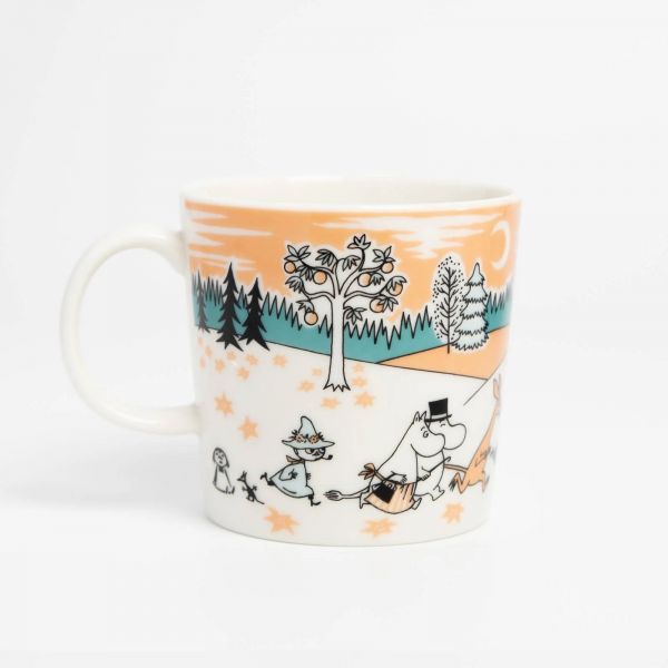 Moomin X ARABIA 戶外嬉遊彩繪馬克杯 