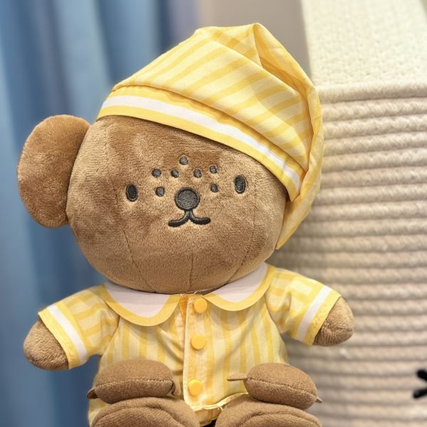 Miffy Style 限定 Boris熊睡衣造型玩偶 