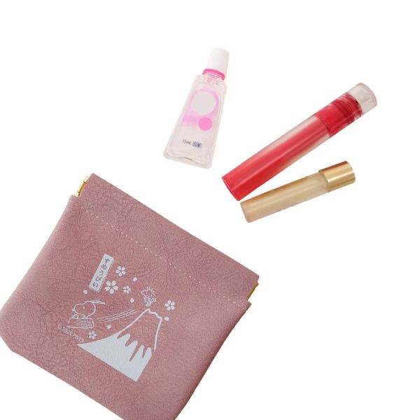 SNOOPY 和風彈簧零錢包 