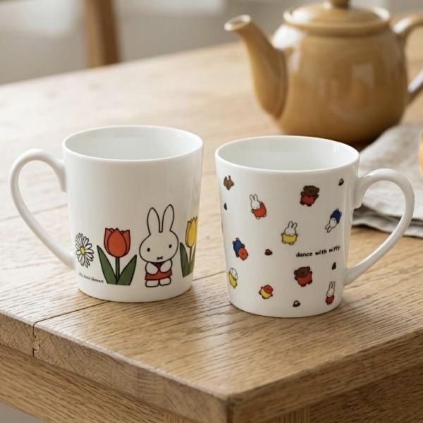 kanesho 米菲復古陶瓷馬克杯 