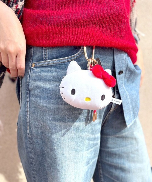 BARNYARDSTORM Hello Kitty大頭登山扣 (紅繩) 