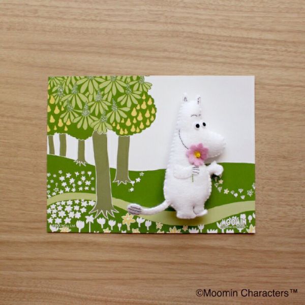 Moomin 羊毛氈手作DIY吊飾 (兩款) 