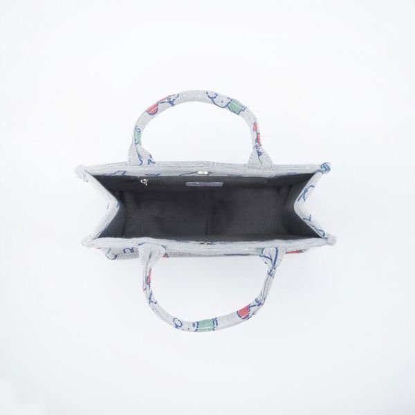 Heming's 米菲櫻桃滿版編織手提包 