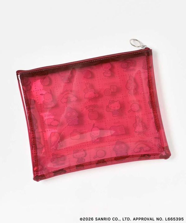 Hello Kitty 復古透明收納袋 