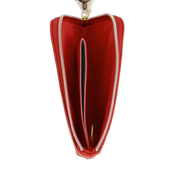 Moomin L型皮革短夾 