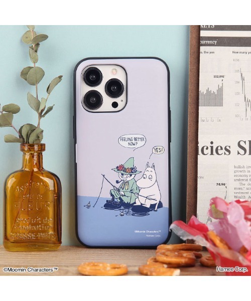 Moomin 13Pro 卡片收納手機殼(附鏡) 