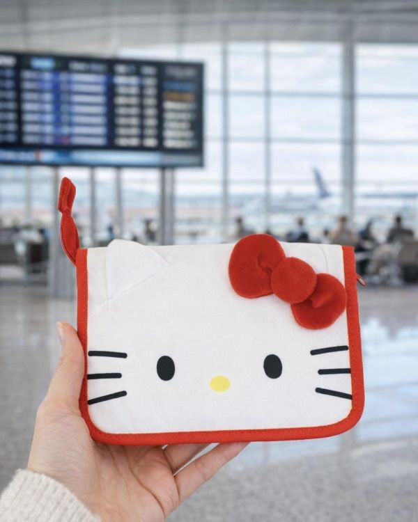 Hello Kitty 多功能收納手帳包 