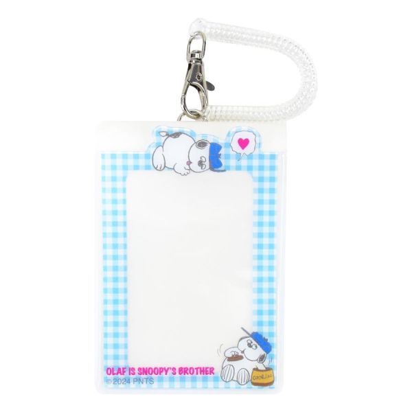 歐拉夫 照片線圈票卡夾/識別證夾 