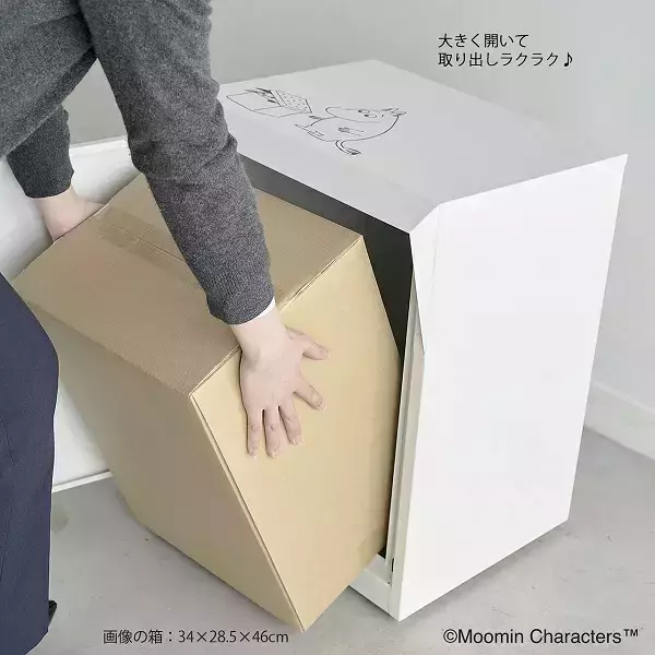 MOOMIN 大容量宅配收件箱/保險箱 