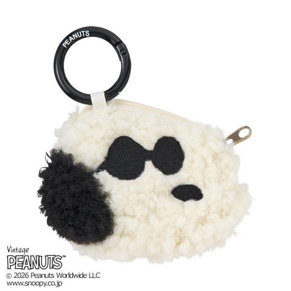 PEANUTS 毛絨吊飾收納購物袋 S 