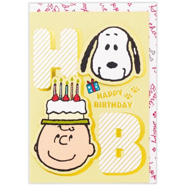 Snoopy 生日驚喜卡 
