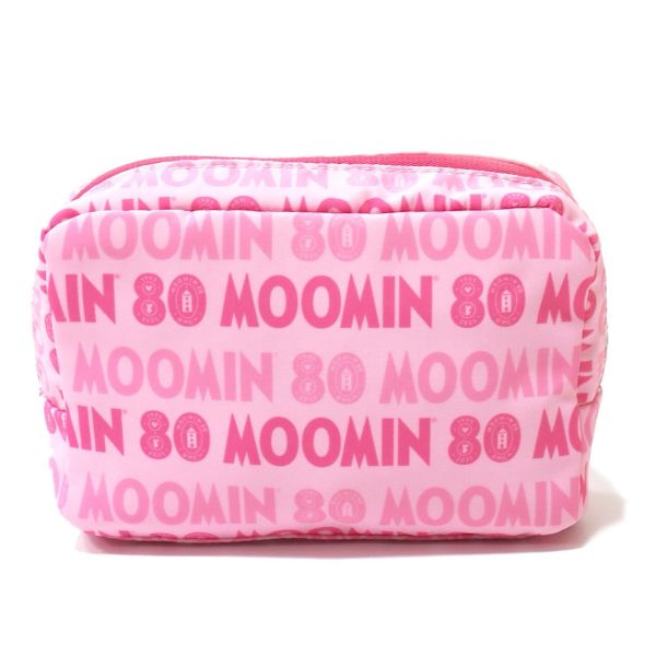 Moomin 80週年紀念雙面收納包 