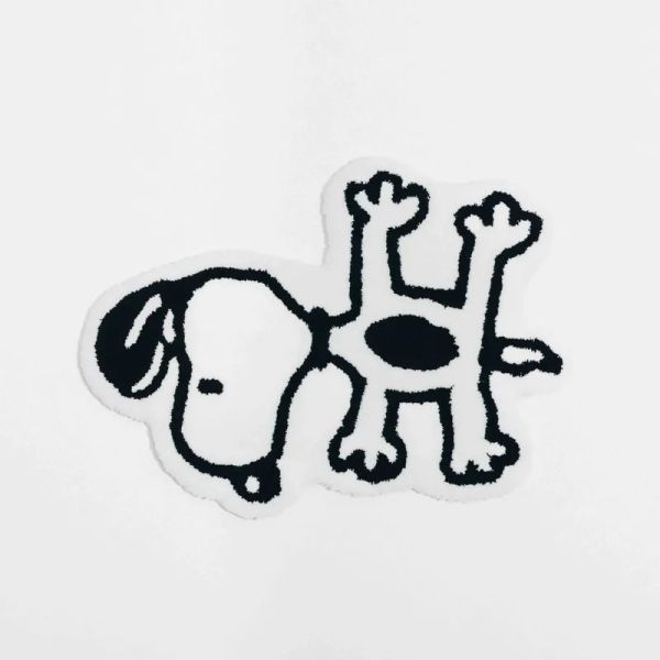 Museum 史努比&糊塗踏克毛絨地墊 