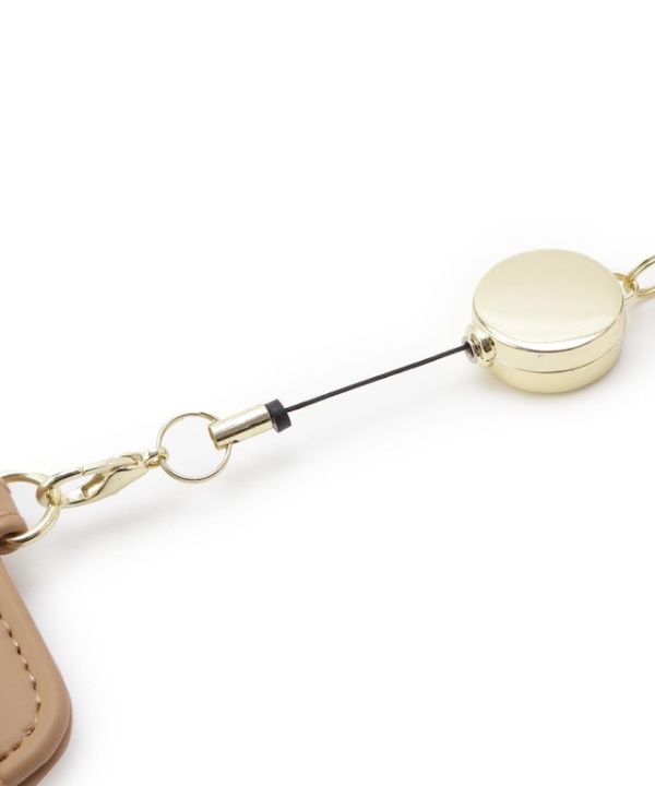 Snoopy & Olaf 溫柔刺繡・伸縮票卡夾 