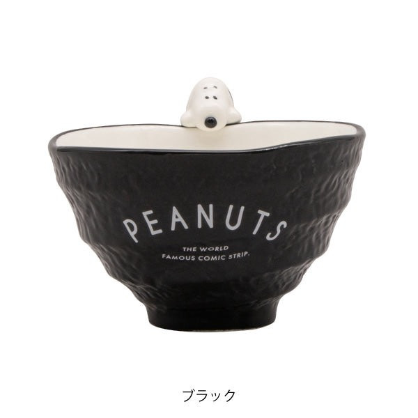 mc.立體史努比趴杯緣陶瓷飯碗 