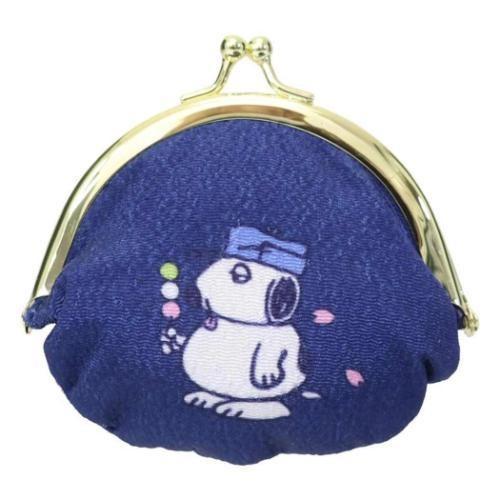 SNOOPY 櫻花系列 化妝收納包/口金包 