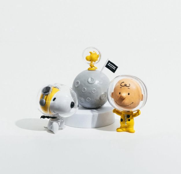 Museum 太空人大頭造型透明扭蛋 