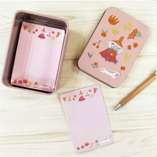 Moomin 便條紙造型鐵盒 