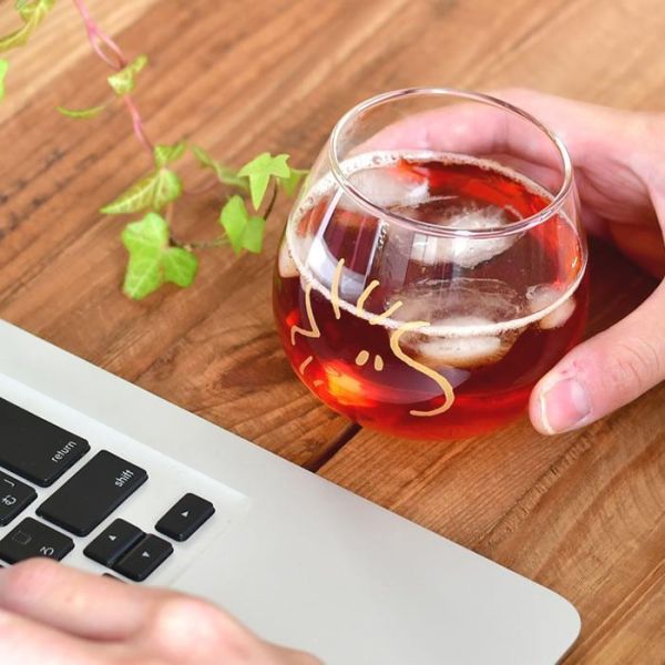 Snoopy & Woodstock 搖搖玻璃杯組 